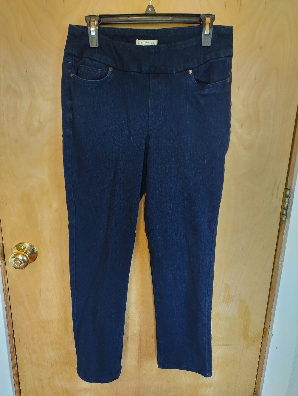 Coldwater Creek Knit Denim Jeans